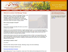 Tablet Screenshot of jacksonholemassagetherapy.com